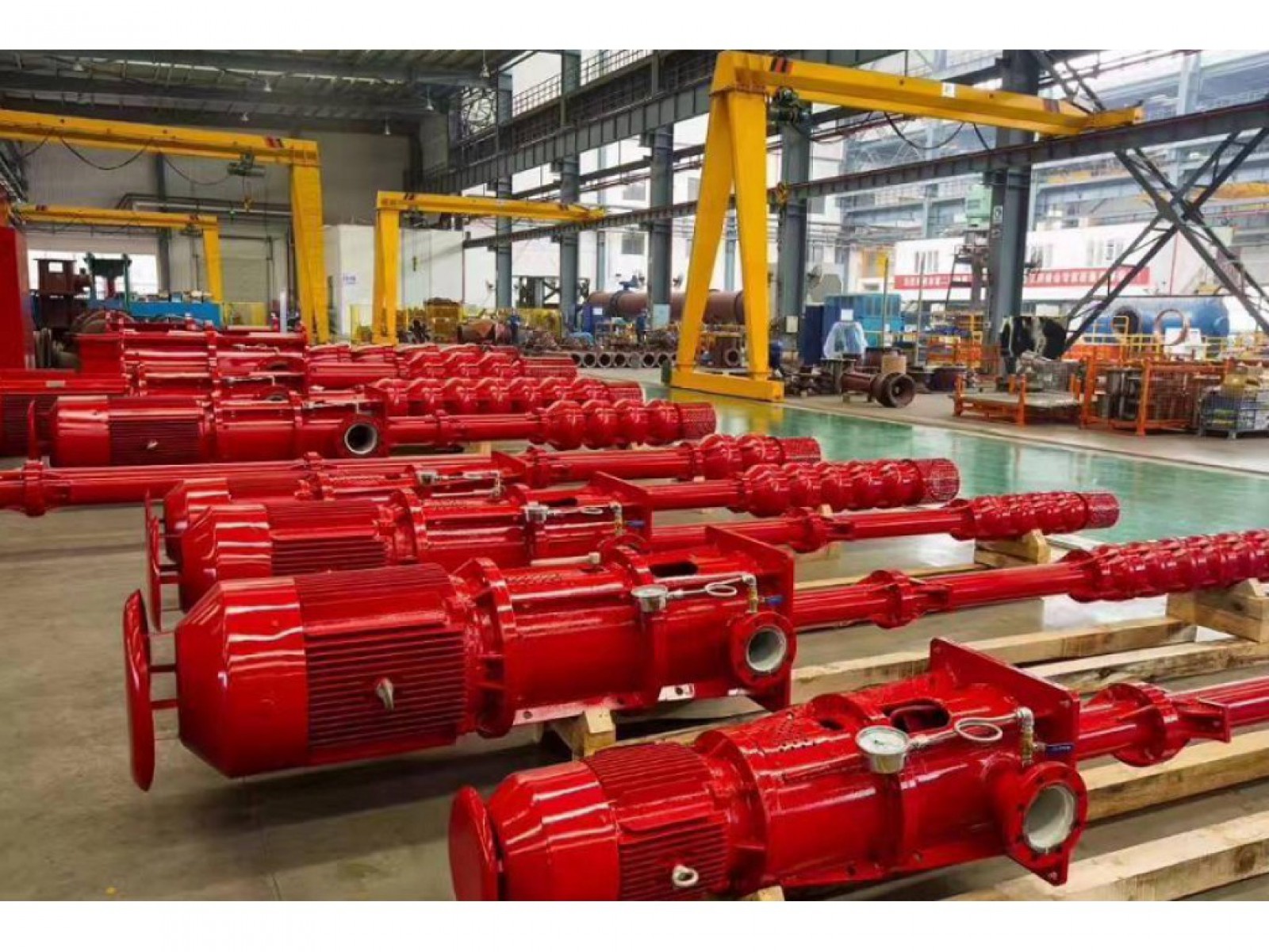 Fire protection pump